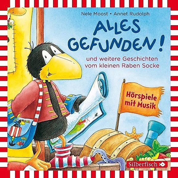 Alles gefunden!, Alles gemerkt!, Alles in Ordnung! (Der kleine Rabe Socke),1 Audio-CD, Nele Moost, Annet Rudolph