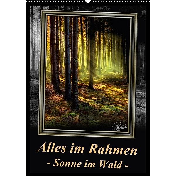 Alles im Rahmen - Sonne im Wald / CH-Version / Planer (Wandkalender 2017 DIN A2 hoch), Peter Roder