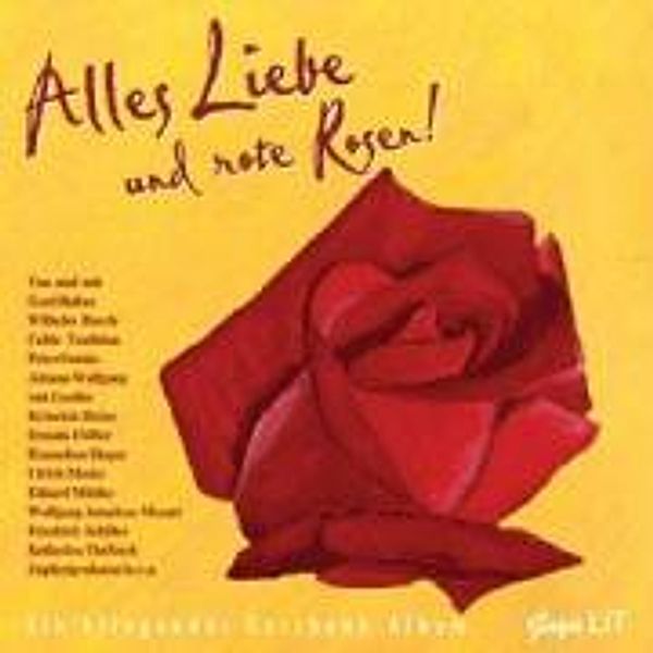 Alles Liebe und rote Rosen, 1 Audio-CD