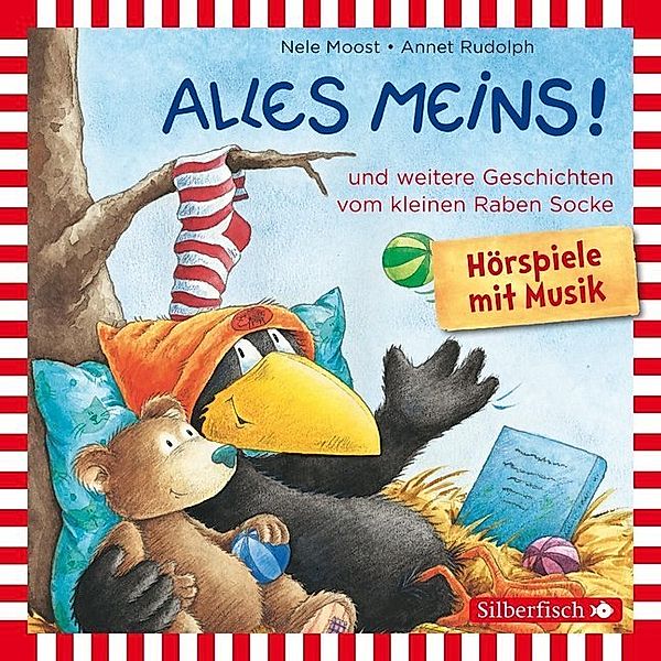 Alles meins!, Alles zurückgegeben!, Alles fliegt! (Der kleine Rabe Socke),1 Audio-CD, Nele Moost, Annet Rudolph