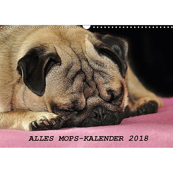 Alles Mops-Kalender 2018 (Wandkalender 2018 DIN A3 quer) Dieser erfolgreiche Kalender wurde dieses Jahr mit gleichen Bil, Sonja Hofmann