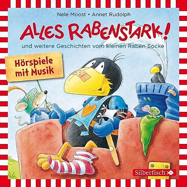 Alles rabenstark!, Alles aufgeräumt!, Alles kaputt! (Der kleine Rabe Socke),1 Audio-CD, Nele Moost, Annet Rudolph