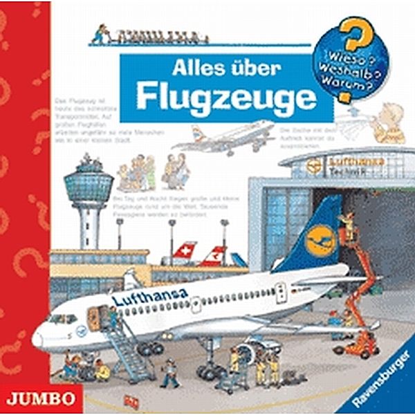 Alles über Flugzeuge, 1 Audio-CD, Wieso? Weshalb? Warum?