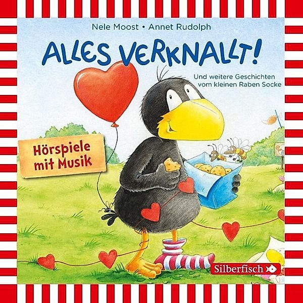 Alles verknallt!, Alles wach?, Alles gelernt! (Der kleine Rabe Socke),1 Audio-CD, Nele Moost