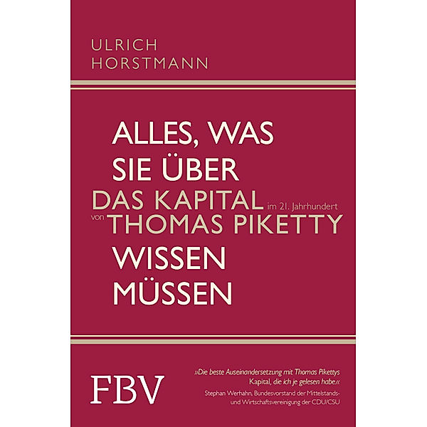 Alles, was Sie über Das Kapital im 21. Jahrhundert von Thomas Piketty wissen müssen, Ulrich Horstmann