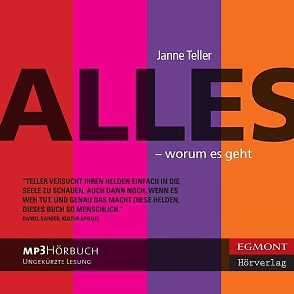 Alles - worum es geht, 1 MP3-CD, Janne Teller