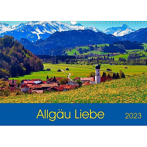 Allgäu Liebe (Wandkalender 2023 DIN A3 quer), Astrid Schmid