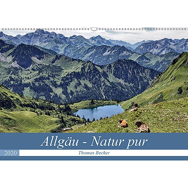 Allgäu - Natur pur (Wandkalender 2020 DIN A2 quer), Thomas Becker