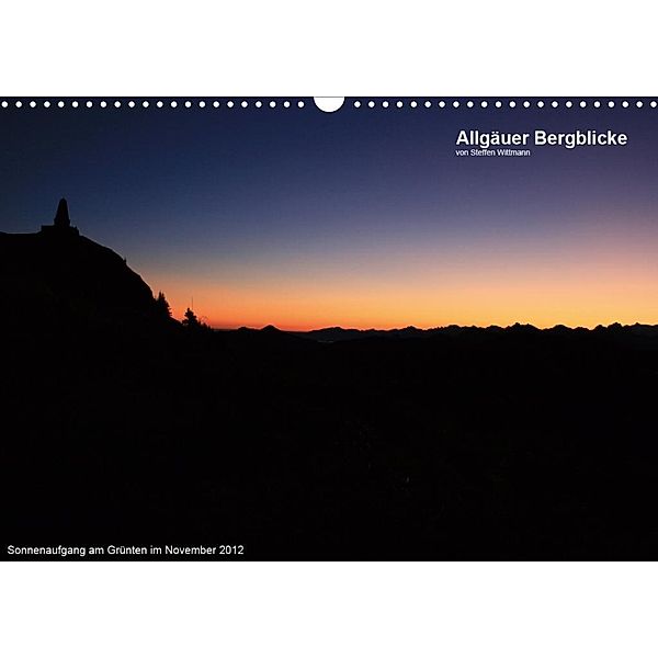 Allgäuer Bergblicke (Wandkalender 2020 DIN A3 quer), Wittmann Steffen