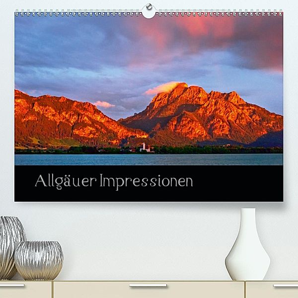 Allgäuer Impressionen (Premium, hochwertiger DIN A2 Wandkalender 2020, Kunstdruck in Hochglanz), Gerd Wolff