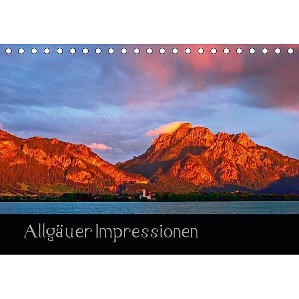 Allgäuer Impressionen (Tischkalender 2020 DIN A5 quer), Gerd Wolff
