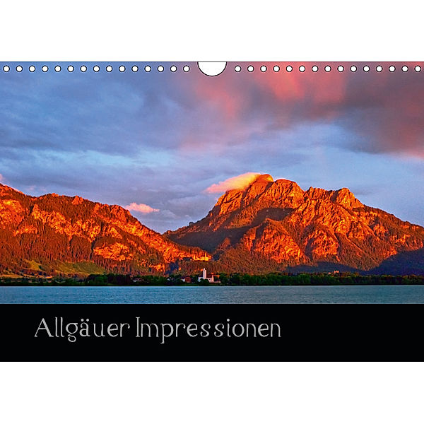 Allgäuer Impressionen (Wandkalender 2019 DIN A4 quer), Gerd Wolff