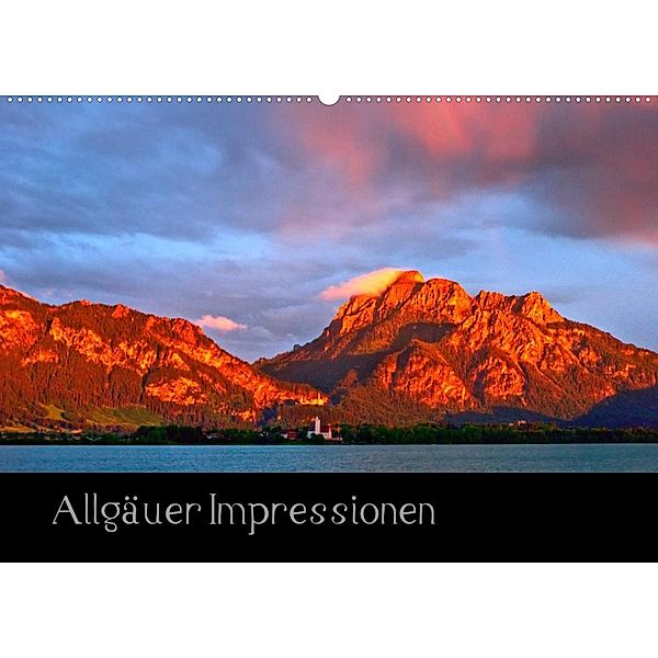 Allgäuer Impressionen (Wandkalender 2023 DIN A2 quer), Gerd Wolff