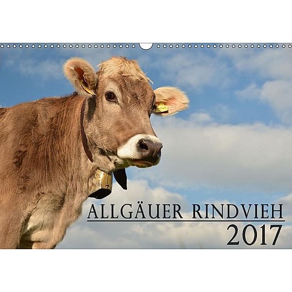 Allgäuer Rindvieh 2017 (Wandkalender 2017 DIN A3 quer), Juliane Wandel