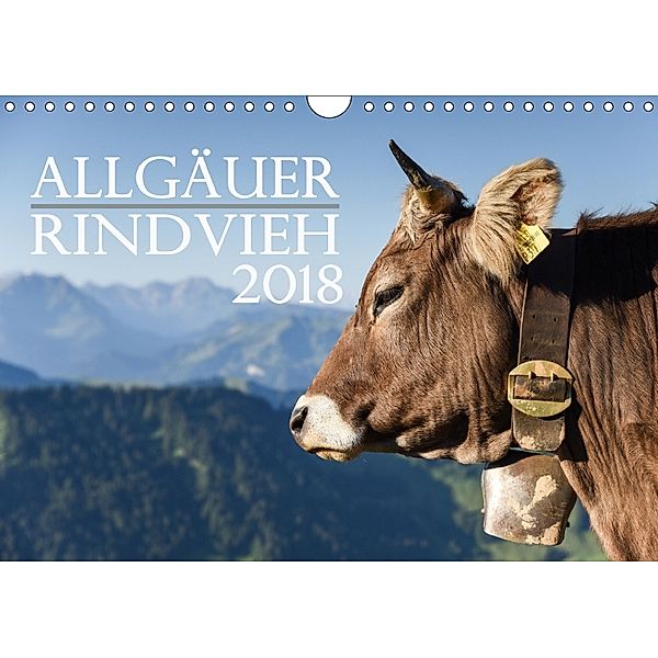 Allgäuer Rindvieh 2018 (Wandkalender 2018 DIN A4 quer), Juliane Wandel