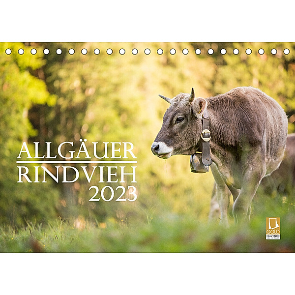 Allgäuer Rindvieh 2023 (Tischkalender 2023 DIN A5 quer), Juliane Wandel