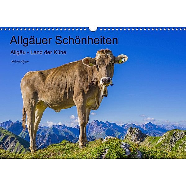 Allgäuer Schönheiten Allgäu - Land der Kühe (Wandkalender 2020 DIN A3 quer), Walter G. Allgöwer