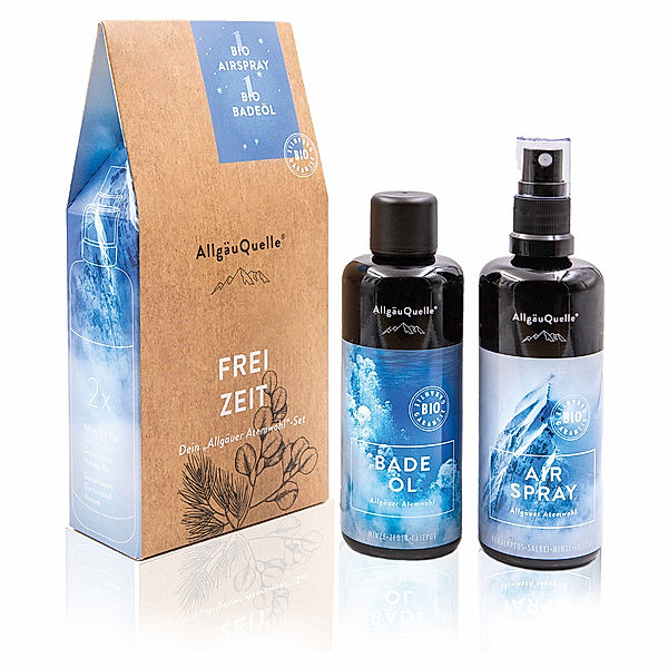 Allgäuquelle Atemwohl Geschenkset 2x100ml