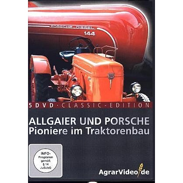 Allgaier und Porsche: Pioniere im Traktorenbau, 5 DVD