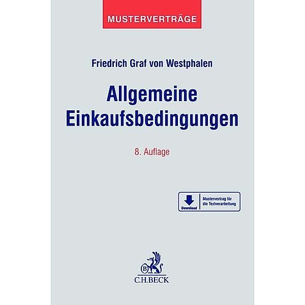 Allgemeine Einkaufsbedingungen, Friedrich Graf von Westphalen