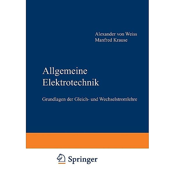 Allgemeine Elektrotechnik, Manfred Krause