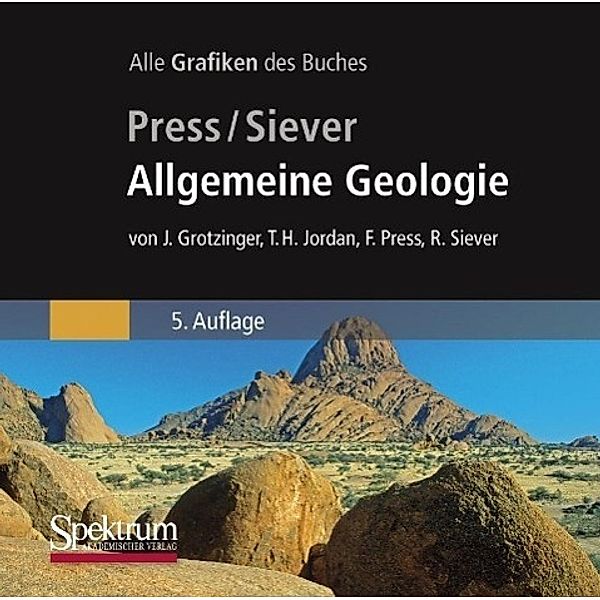 Allgemeine Geologie, CD-ROM, Raymond Siever, Frank Press