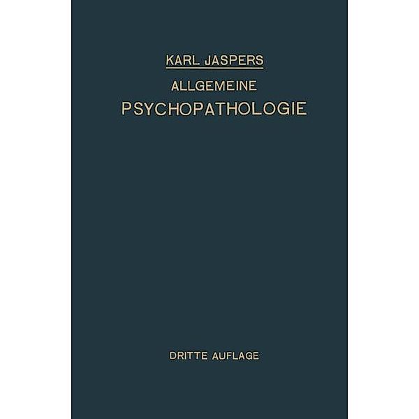 Allgemeine Psychopathologie, Karl Jaspers