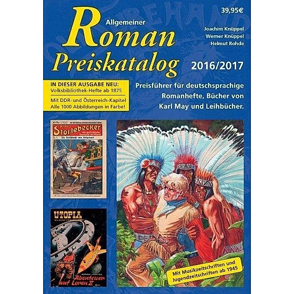 Allgemeiner Roman Preiskatalog 2016/2017, Joachim Knüppel, Werner Knüppel, Helmut Rohde