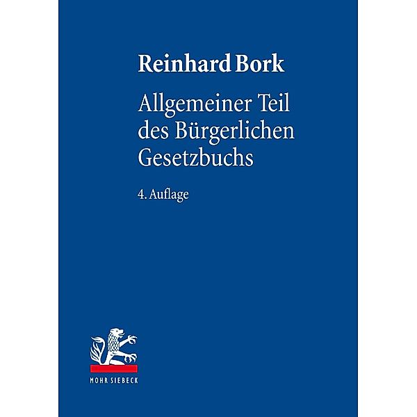 Allgemeiner Teil des Bürgerlichen Gesetzbuchs, Reinhard Bork