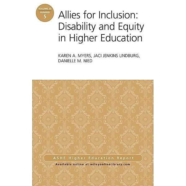 Allies for Inclusion, Karen A. Myers, Jaci Jenkins Lindburg, Danielle M. Nied