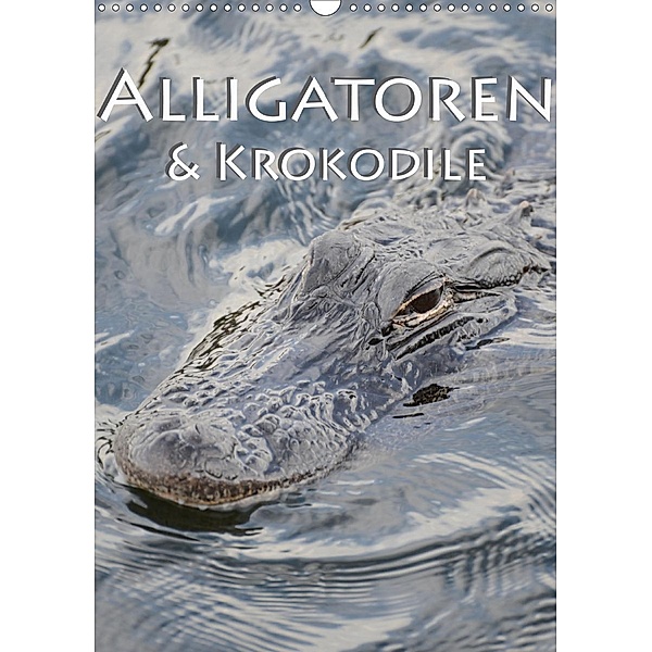 Alligatoren und Krokodile (Wandkalender 2021 DIN A3 hoch), Robert Styppa