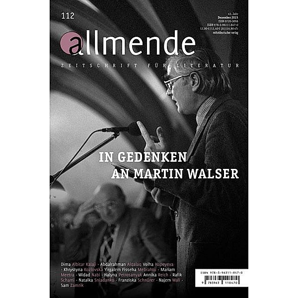 Allmende 112 - Zeitschrift für Literatur