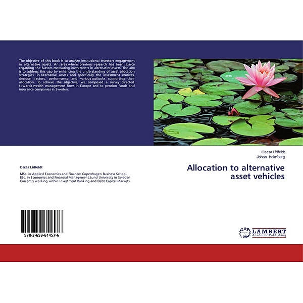 Allocation to alternative asset vehicles, Oscar Lidfeldt, Johan Holmberg