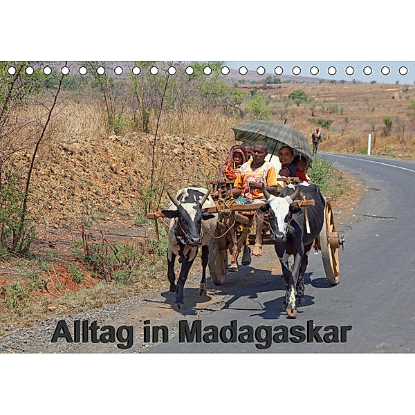 Alltag in Madagaskar (Tischkalender 2019 DIN A5 quer), Willy Brüchle