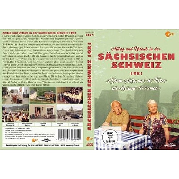 Alltag und Urlaub in der Sächsischen Schweiz 1981,1 DVD