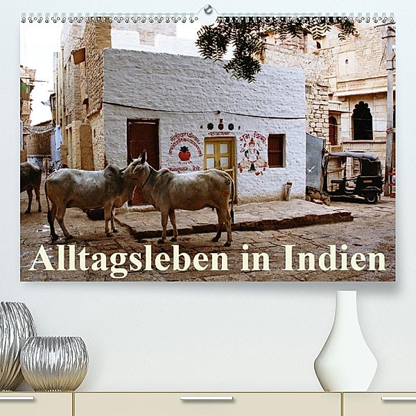 Alltagsleben in Indien (Premium-Kalender 2020 DIN A2 quer), Brigitte Dürr