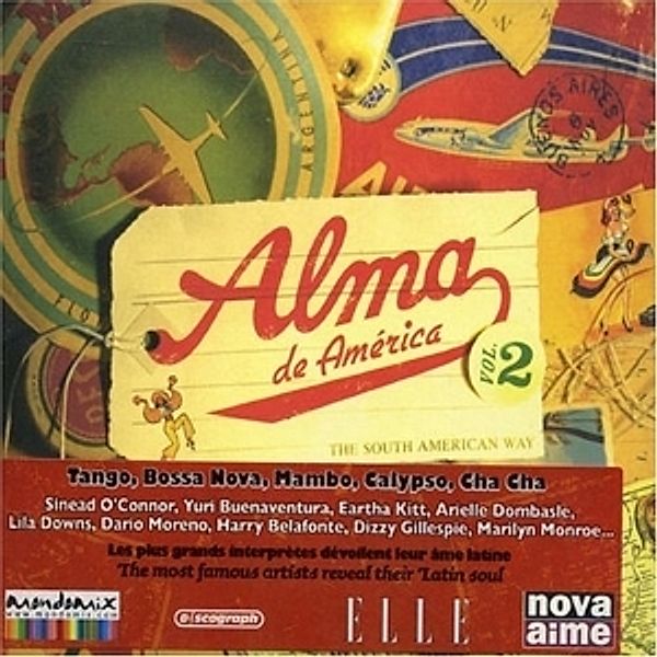 Alma De America 2, Diverse Interpreten