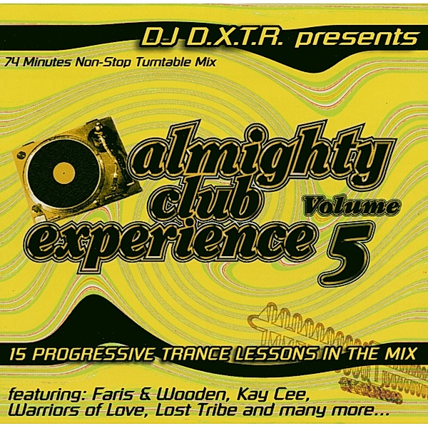 Almighty Club Experience5, Diverse Interpreten