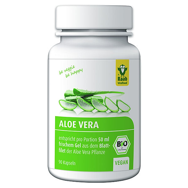 Aloe Vera Kapseln Bio von Raab Vitalfood (90 Stk.)