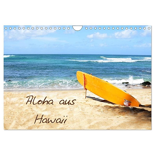 Aloha aus Hawaii (Wandkalender 2024 DIN A4 quer), CALVENDO Monatskalender, Sylvia Seibl