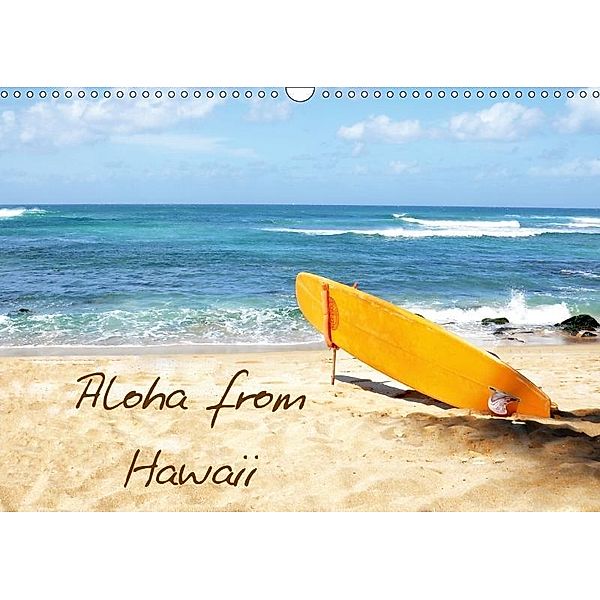 Aloha from Hawaii - UK Version (Wall Calendar 2017 DIN A3 Landscape), Crystal Lights by Sylvia Ochsmann
