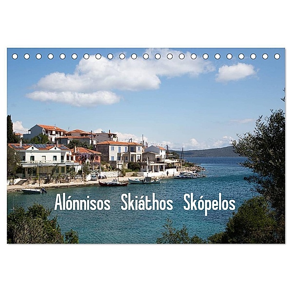 Alónnisos, Skiáthos, Skópelos (Tischkalender 2024 DIN A5 quer), CALVENDO Monatskalender, Winfried Rusch - www.w-rusch.de
