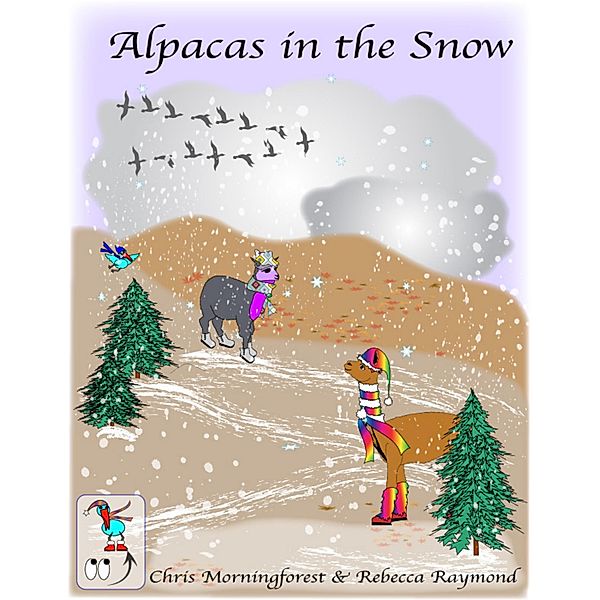 Alpacas in the Snow, Chris Morningforest, Rebecca Raymond