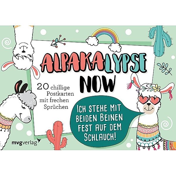 Alpakalypse now - 20 chillige Postkarten mit frechen Sprüchen