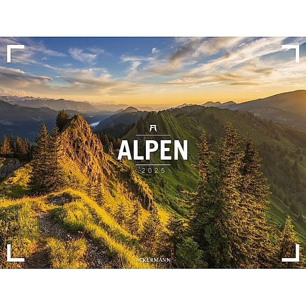 Alpen - Ackermann Gallery Kalender 2025, Ackermann Kunstverlag
