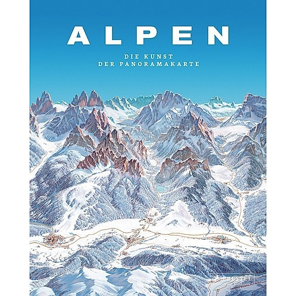 Alpen. Die Kunst der Panoramakarte, Tom Dauer
