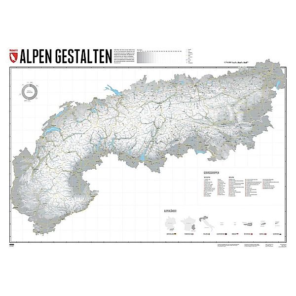 Alpen Gestalten - 140 x 100 cm, Stefan Spiegel, Lana Bragin