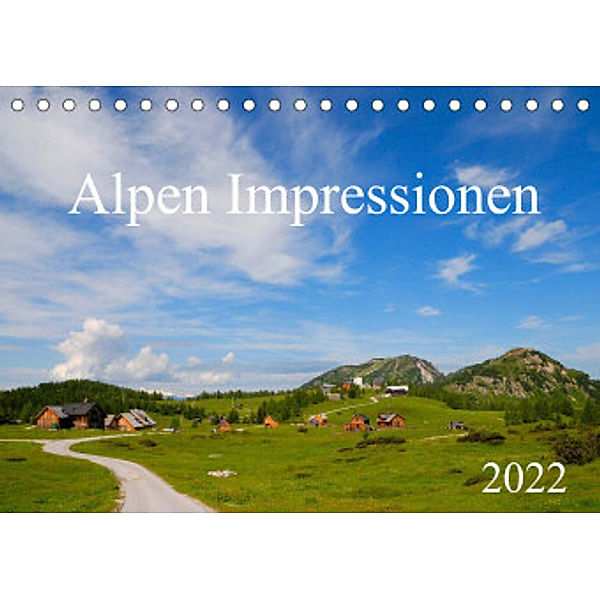 Alpen Impressionen (Tischkalender 2022 DIN A5 quer), Karin Jähne