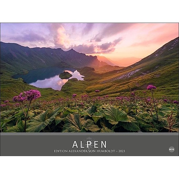 Alpen Kalender 2023: Alexander von Humboldt-Reihe. Hochwertiger Foto-Wandkalender mit atemberaubenden Landschafts-Fotos.