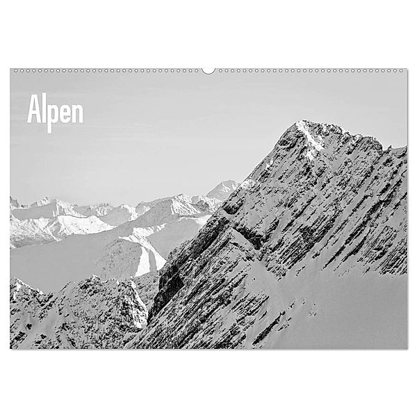 Alpen (Wandkalender 2024 DIN A2 quer), CALVENDO Monatskalender, Peter von Felbert
